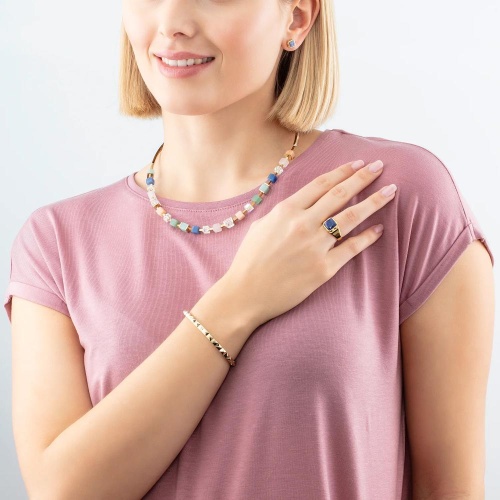 Кольцо Coeur de Lion Blue-Gold, 1200/40-0716 60 фото 4